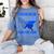 I Wear Blue In Memory For My Son Colon Cancer Awareness Women's Comfort Colors T-Shirt Chalky Mint