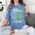 I Wear Green In Memory Of My Mom Bile Duct Cancer Awareness Women's Comfort Colors T-Shirt Chalky Mint I Wear Green In Memory Of My Mom Bile Duct Cancer Awareness Women's Comfort Colors T-Shirt Chalky Mint