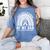 I Wear In Memory Of Dad Lung Cancer Awareness Ribbon Women's Comfort Colors T-Shirt Chalky Mint