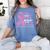 I Wear Pink In Memory Of My Daughter Breast Cancer Awareness Premium Women's Comfort Colors T-Shirt Chalky Mint