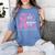 I Wear Pink In Memory Of My Friend Breast Cancer Awareness Women's Comfort Colors T-Shirt Chalky Mint