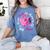 I Wear Pink In Memory Of My Niece Breast Cancer Awareness Women's Comfort Colors T-Shirt Chalky Mint