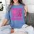 I Wear Pink In Memory Of My Stepdaughter Breast Cancer Women's Comfort Colors T-Shirt Chalky Mint