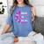 I Wear Purple In Memory Of My Mom Pancreatic Cancer Ribbon Women's Comfort Colors T-Shirt Chalky Mint I Wear Purple In Memory Of My Mom Pancreatic Cancer Ribbon Women's Comfort Colors T-Shirt Chalky Mint