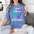 I Wear Teal And Purple In Memory Of My Friend Mental Health Women's Comfort Colors T-Shirt Chalky Mint I Wear Teal And Purple In Memory Of My Friend Mental Health Women's Comfort Colors T-Shirt Chalky Mint