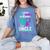 I Wear Teal And Purple In Memory Of My Uncle Mental Health Women's Comfort Colors T-Shirt Chalky Mint