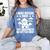 I Went Outside Once Introverts Joke Social Loner Women's Comfort Colors T-Shirt Chalky Mint