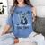 We'Re All Mad Here Cheshire Cat Alice Wonderland Book Kids Women's Comfort Colors T-Shirt Chalky Mint