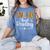 Wild About Reading Book Lover Bookworm Library Day Women's Comfort Colors T-Shirt Chalky Mint