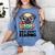 Wild About Reading Book Lover Pug Dog Women's Comfort Colors T-Shirt Chalky Mint