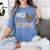 Wild About Reading Teacher Books Reader Lovers Leopard Zebra Women's Comfort Colors T-Shirt Chalky Mint