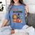 Wild About Reading Zoo Animals For Bookworm Book Reader Women's Comfort Colors T-Shirt Chalky Mint