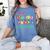 I Will Read Books Everywhere Across America Child Readers Women's Comfort Colors T-Shirt Chalky Mint I Will Read Books Everywhere Across America Child Readers Women's Comfort Colors T-Shirt Chalky Mint