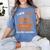 Wings Leukemia Shirt I Wear Orange In Memory Of My Dad Women's Comfort Colors T-Shirt Chalky Mint