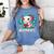 Women's Readsolotl Kawaii Axolotl Reading Book Lover Women's Comfort Colors T-Shirt Chalky Mint