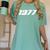 1977 Printed For 70's Birthdays Events Graduations T-Shirt Women's Comfort Colors T-Shirt Chalky Mint