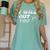 2018 Cosmetology Graduation Design Hair Stylists Women's Comfort Colors T-Shirt Chalky Mint