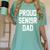 2019 Senior Dad High School Graduation Party SEN19R T Shirt Women's Comfort Colors T-Shirt Chalky Mint