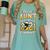 2021 Graduation Shirts For Family 2021 Graduation For Aunt Women's Comfort Colors T-Shirt Chalky Mint