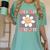 3rd Grade Graduation Cute Groovy Last Day Of Third Grade Women's Comfort Colors T-Shirt Chalky Mint