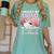 5th Grade Graduation Anime 2025 Graduate Elementary Girls Women's Comfort Colors T-Shirt Chalky Mint