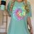 8th Grade Graduate 2024 Graduation Last Day Of School Tie Women's Comfort Colors T-Shirt Chalky Mint