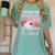 8th Grade Graduation Anime 2024 Graduate Middle School Girls Women's Comfort Colors T-Shirt Chalky Mint