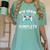 8th Grade Level Complete Graduation 2025 Class Eighth Grade Women's Comfort Colors T-Shirt Chalky Mint
