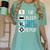 Athletic Trainer Eat Sleep Tape Ankles Graduation Women's Comfort Colors T-Shirt Chalky Mint