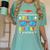 What An Awesome Pre-K Graduate Looks Like 2025 Graduation Women's Comfort Colors T-Shirt Chalky Mint