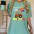 My Baby Just Crushed Preschool Graduation Women's Comfort Colors T-Shirt Chalky Mint