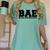 BAE And Educated Black History Month Graduation Women's Comfort Colors T-Shirt Chalky Mint