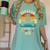 Bar Exam Level Complete 2025 Lawyer Law School Graduation Women's Comfort Colors T-Shirt Chalky Mint