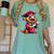 Bearded Dragon Graduation Kindergarten Elementary Girl Boy Women's Comfort Colors T-Shirt Chalky Mint