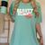 Beauty School Graduation Class Of 2018 Women's Comfort Colors T-Shirt Chalky Mint