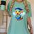 Bee Graduation Cute Kindergarten Elementary High School Women's Comfort Colors T-Shirt Chalky Mint