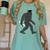Bigfoot Graduate Shirt Cute Sasquatch Graduation Women's Comfort Colors T-Shirt Chalky Mint