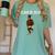 Bigfoot Graduation Shirt Class Of 2018 College Boys Women's Comfort Colors T-Shirt Chalky Mint