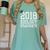 Biology Graduation Shirt 2018 Science Biology Graduate Women's Comfort Colors T-Shirt Chalky Mint