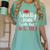 BSN Bachelor Of Science In Nursing Graduation Women's Comfort Colors T-Shirt Chalky Mint