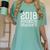 Business Major Shirt 2018 Business Graduation Graduate Women's Comfort Colors T-Shirt Chalky Mint