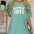 Class Of 1971 71 School Tee Shirt Graduation Class Party Women's Comfort Colors T-Shirt Chalky Mint