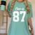 Class Of 1987 Matching Graduation High School Reunion Women's Comfort Colors T-Shirt Chalky Mint