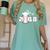 Class Of 2018 Baseball Senior Graduation Shirt Grad Women's Comfort Colors T-Shirt Chalky Mint