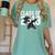 Class Of 2018 Graduation Dabbing Panda Bear Women's Comfort Colors T-Shirt Chalky Mint