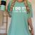 I Did It Class Of 2018 Senior Graduation Shirt Women's Comfort Colors T-Shirt Chalky Mint