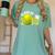 Class Of 2018 Shirts Graduation Senior Tennis Shirt Women's Comfort Colors T-Shirt Chalky Mint