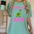 Class Of 2018 Turtle Shirt Graduation Kids Women's Comfort Colors T-Shirt Chalky Mint