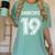 Class Of 2019 High School Graduation 19 Seniors Women's Comfort Colors T-Shirt Chalky Mint