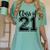 Class Of 2021 Senior 21 Cool Graduation Women's Comfort Colors T-Shirt Chalky Mint